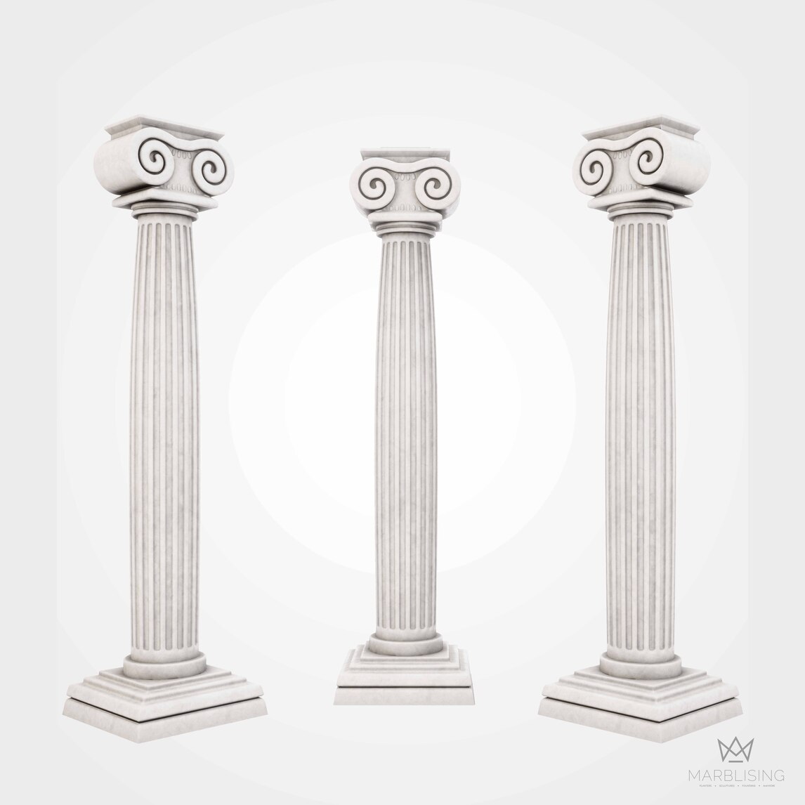 Bold Ionic Column