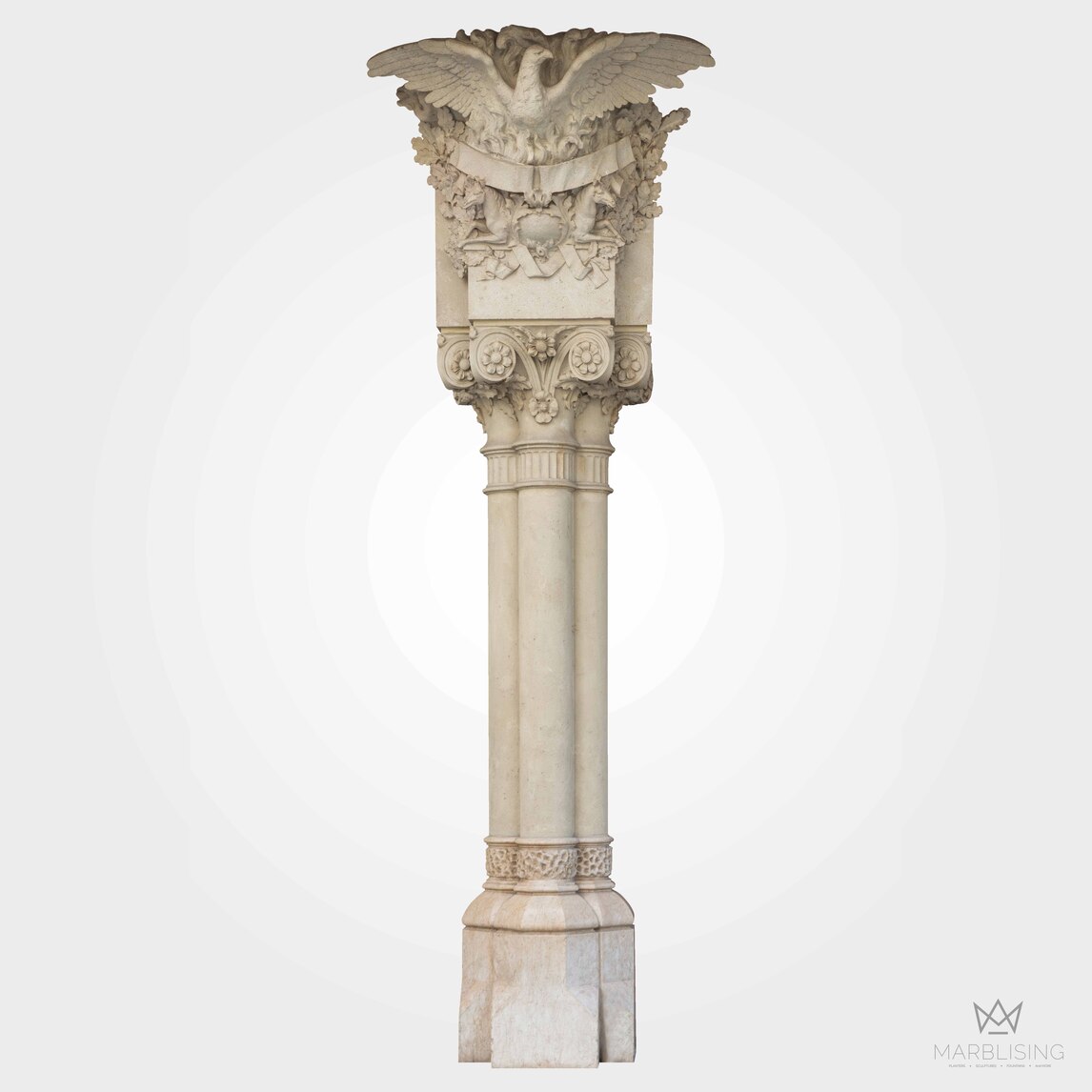 Eagle Marble Column