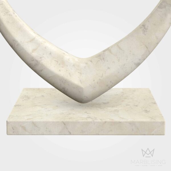 Modern Marble Sculptures - Abstract Bull