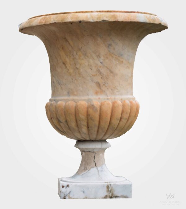 Modern Marble Sculptures - Ortona Marble Planters