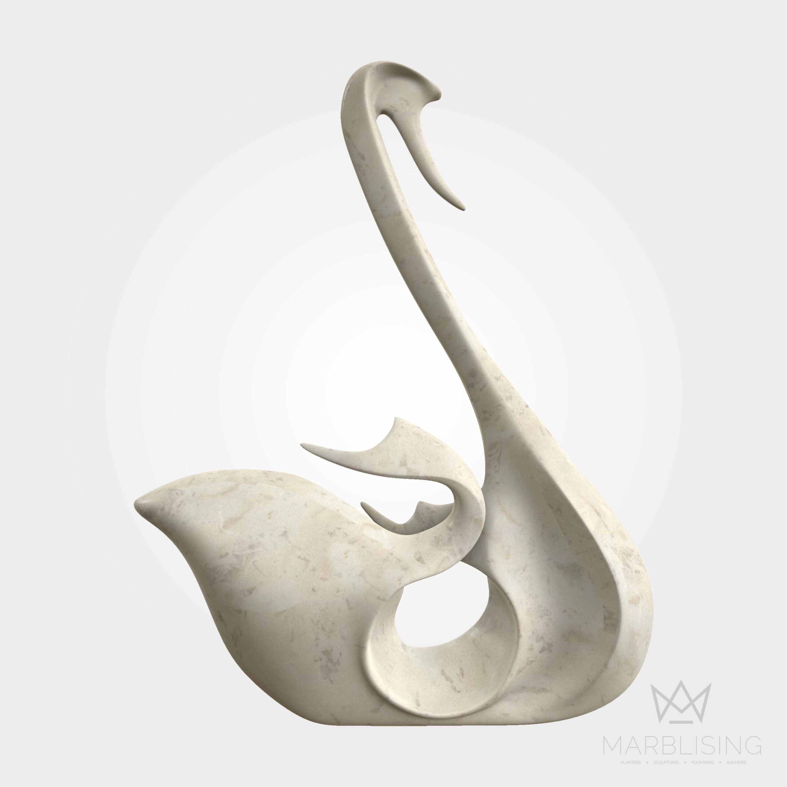 Abstract Swan