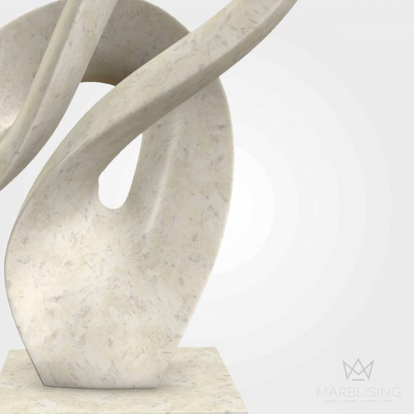 Modern Marble Sculptures - Abstract Loop