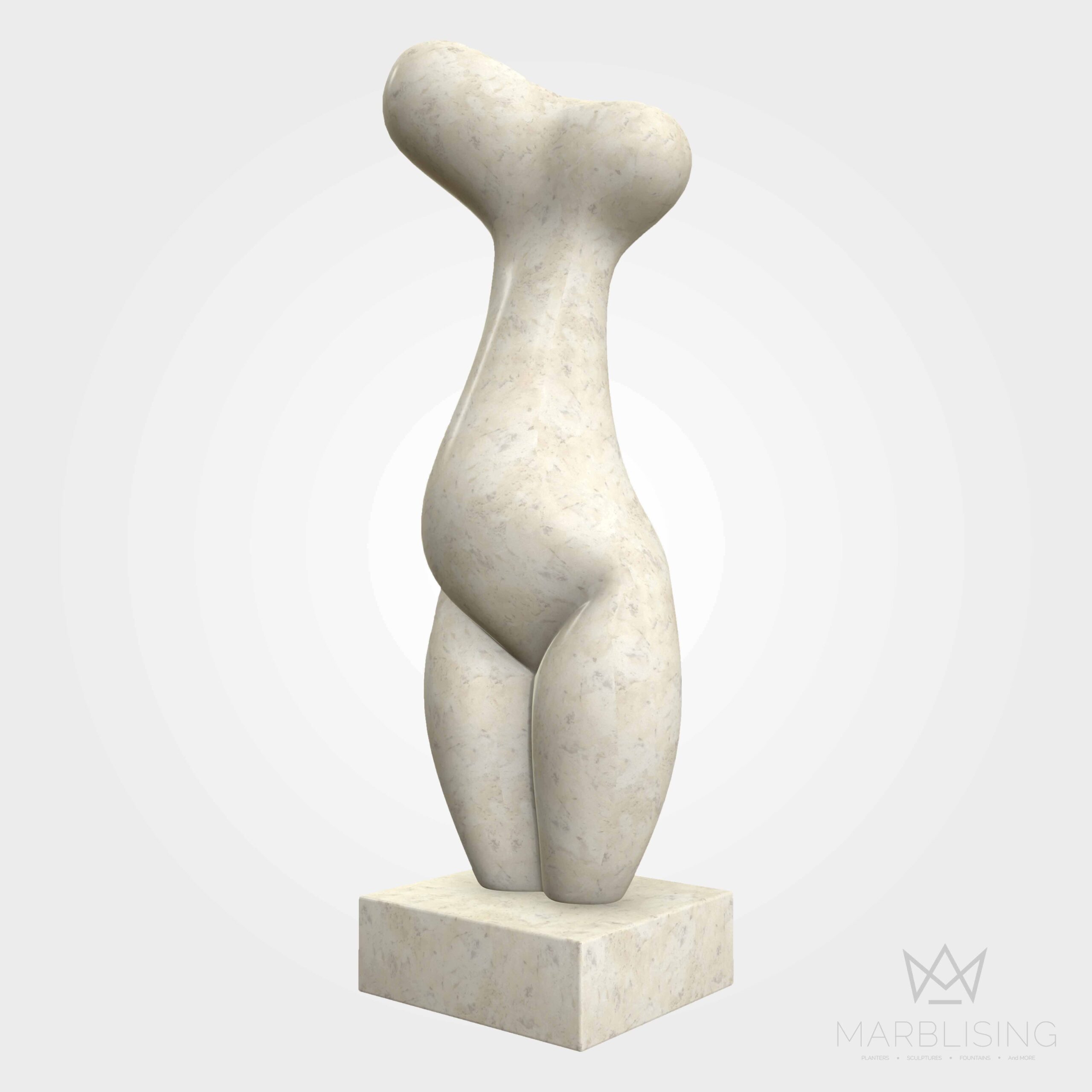 Abstract Standing Nude