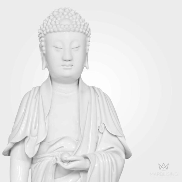 Elegant Standing Buddha Statue