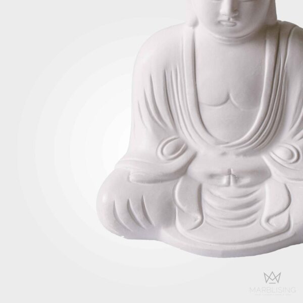 Marble Meditating Buddha