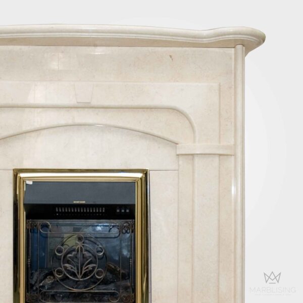 Marble Sculptures - Custom-made Marble Fireplace