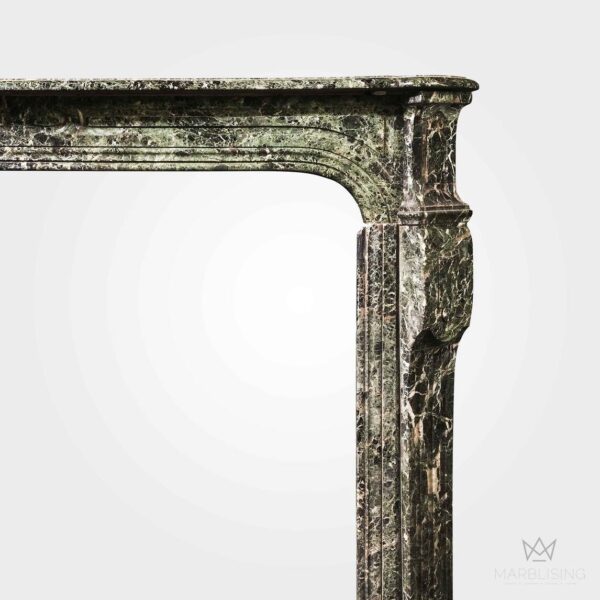 Marble Sculptures - Customized Patterned Marble Fireplace