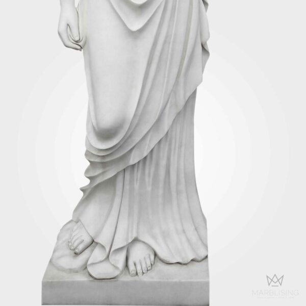 Marble Statues - Elegant Marble Woman