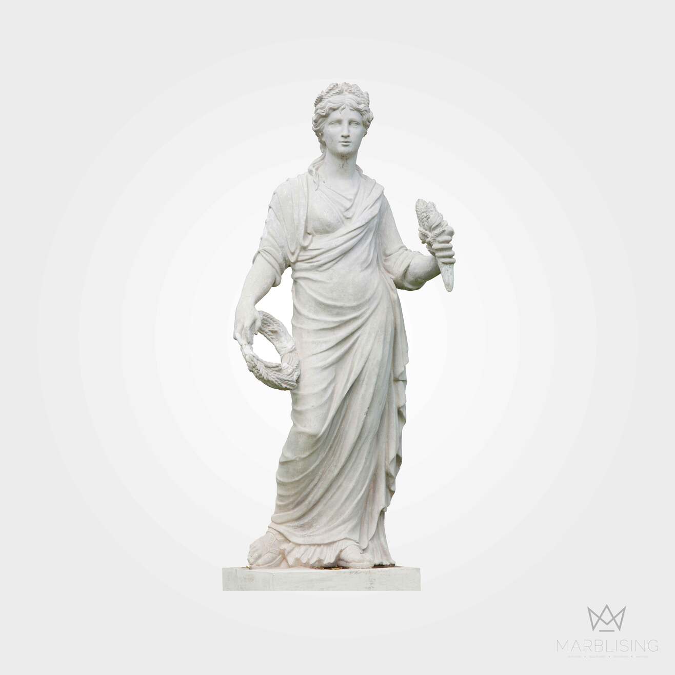 Marble Goddess Statue