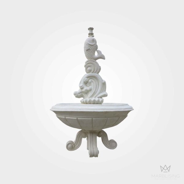 Marble Fountains - Marble Fish Fountain