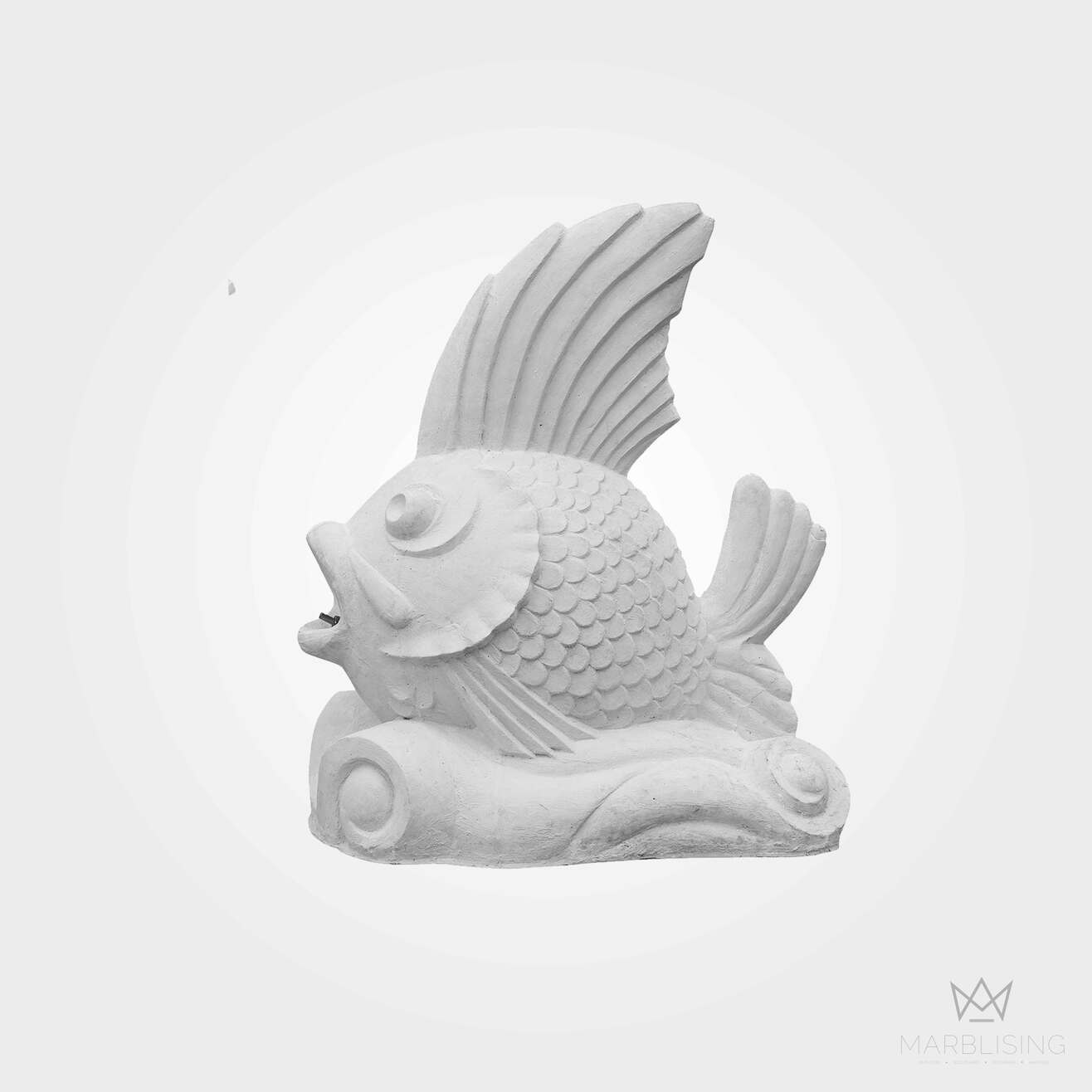 Small Fish Marble Fountain