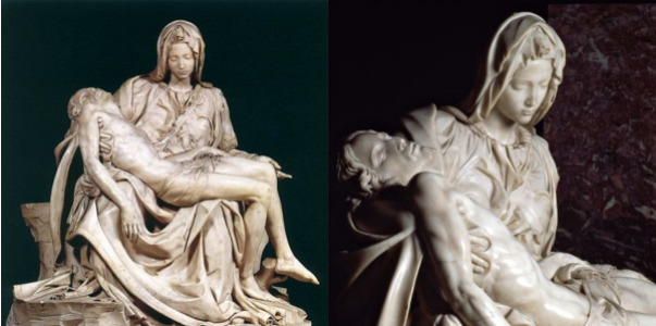Madonna holding Christ
