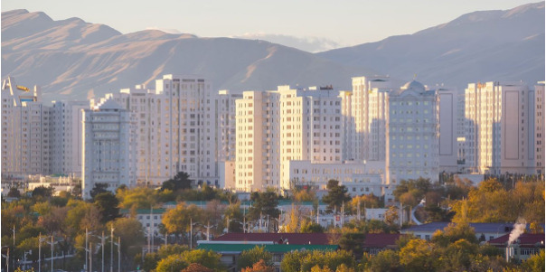The City of Ashgabat (Turkmenistan)