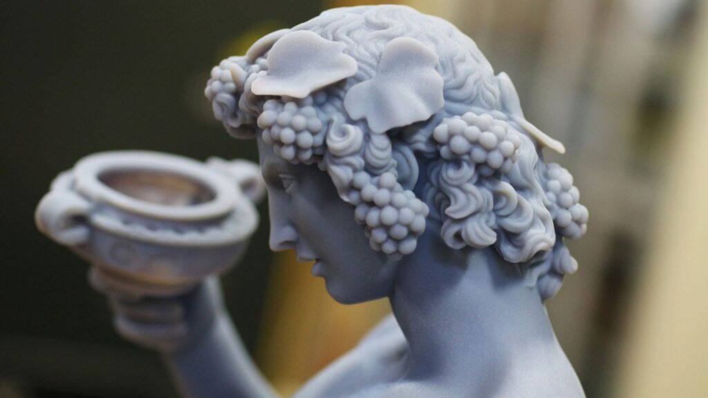 Marble Sculpture Design with 3D Printing