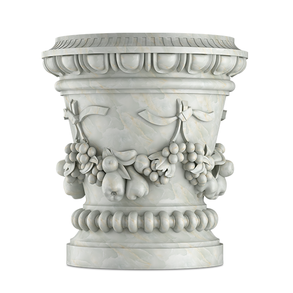 Marble-Fruit-Swags---Classic-Planter---01