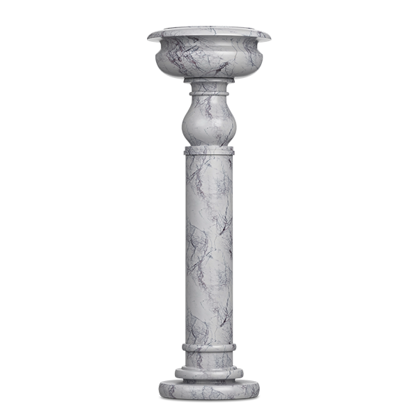 Marble-Tall-Column---Classic-Planter---01
