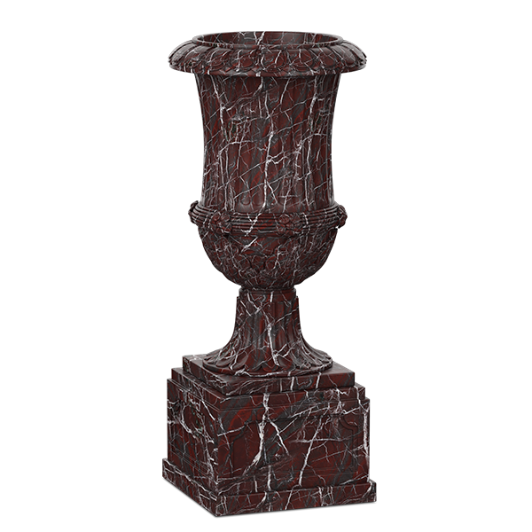 Red-Marble-Urn-Planter---Classic-Planter---01