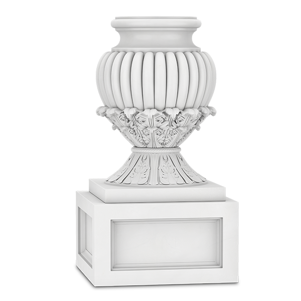 Scallops and Acanthus Urn