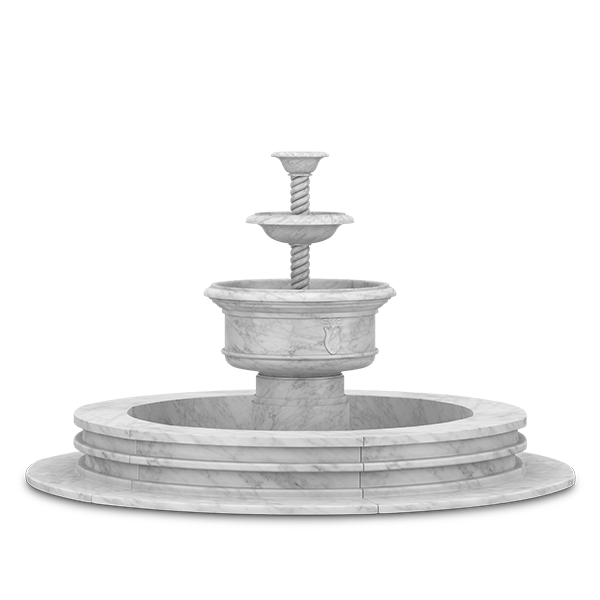 Spiral Column Fountain