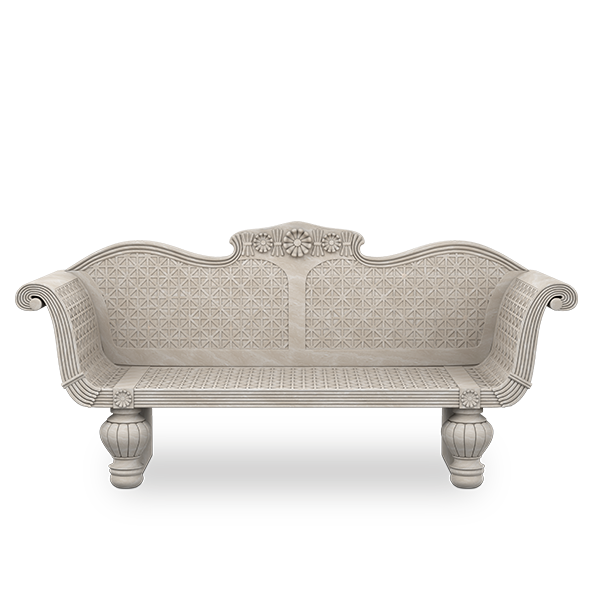Chippendale-Marble-Bench---Classic-Bench---01
