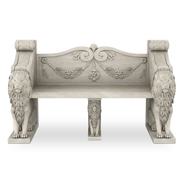 Scrolled-Lion-Bench---Classic-Bench---01