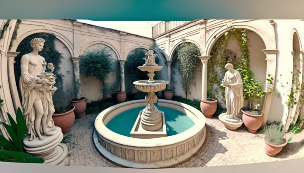 How can augmented reality help landscaping designers plan their hardscaping-Marblising-Classic Fountains-Image 8
